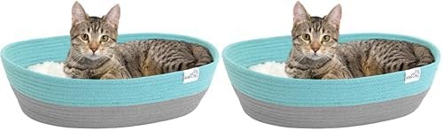 Kitty City Cotton Cat Bed, 2-Pack