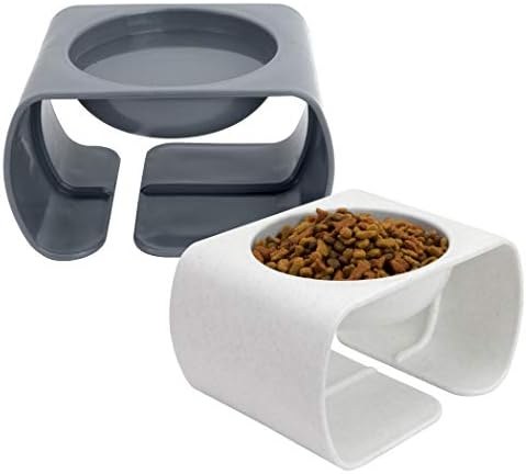 Bowl pair (white & gray)