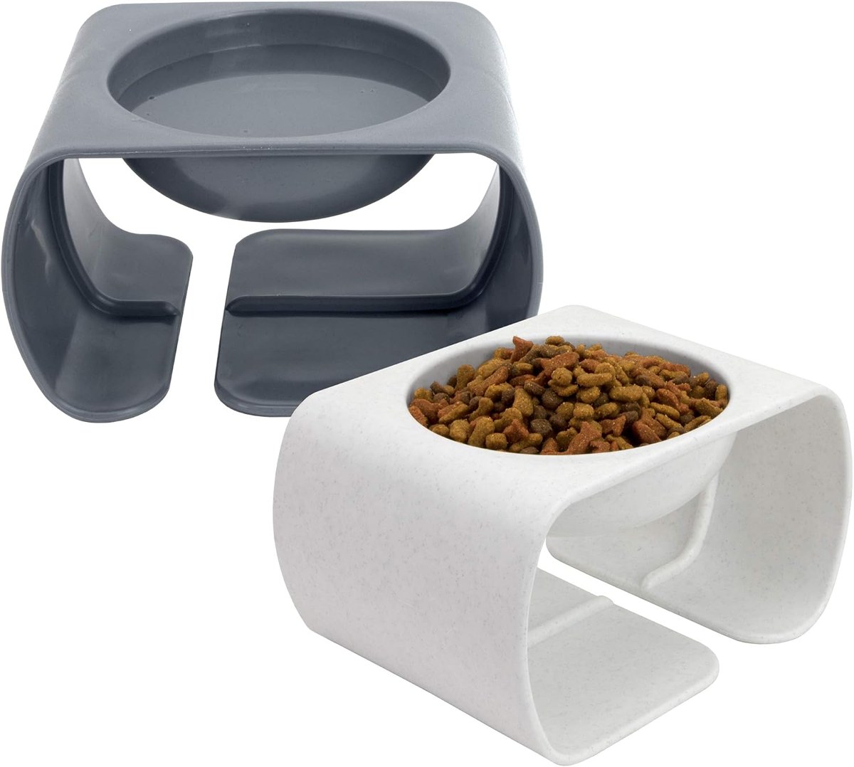 Kitty City Raised Cat Food Bowl Collection