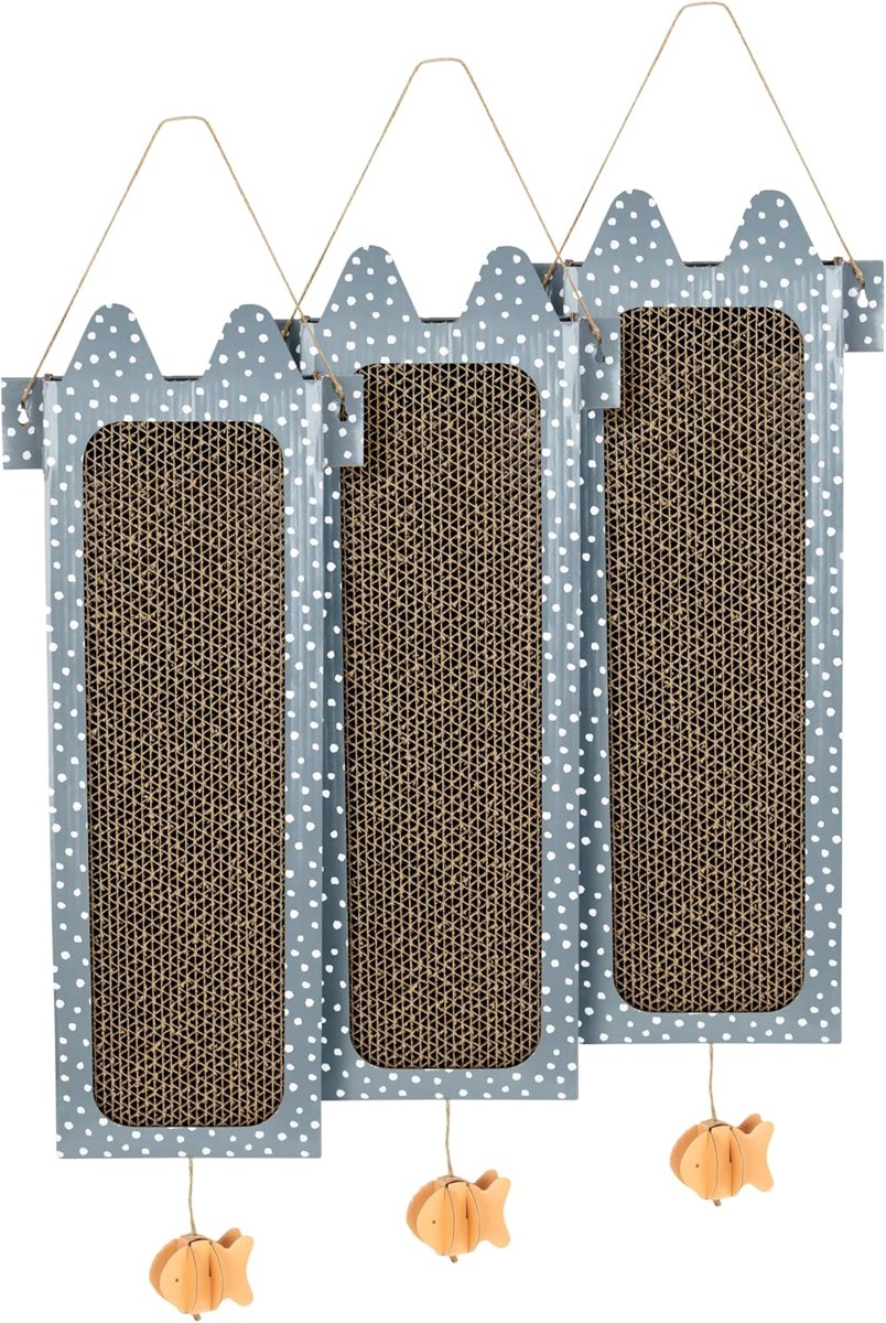 Kitty City Reversible Hanging Scratcher, 3-Pack