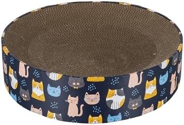 Cat print (round bed)