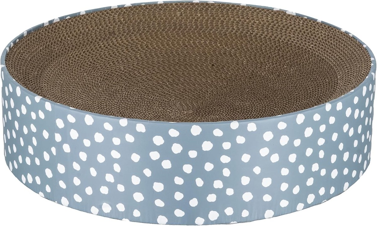 Kitty City Round Corrugate Scratcher Bed